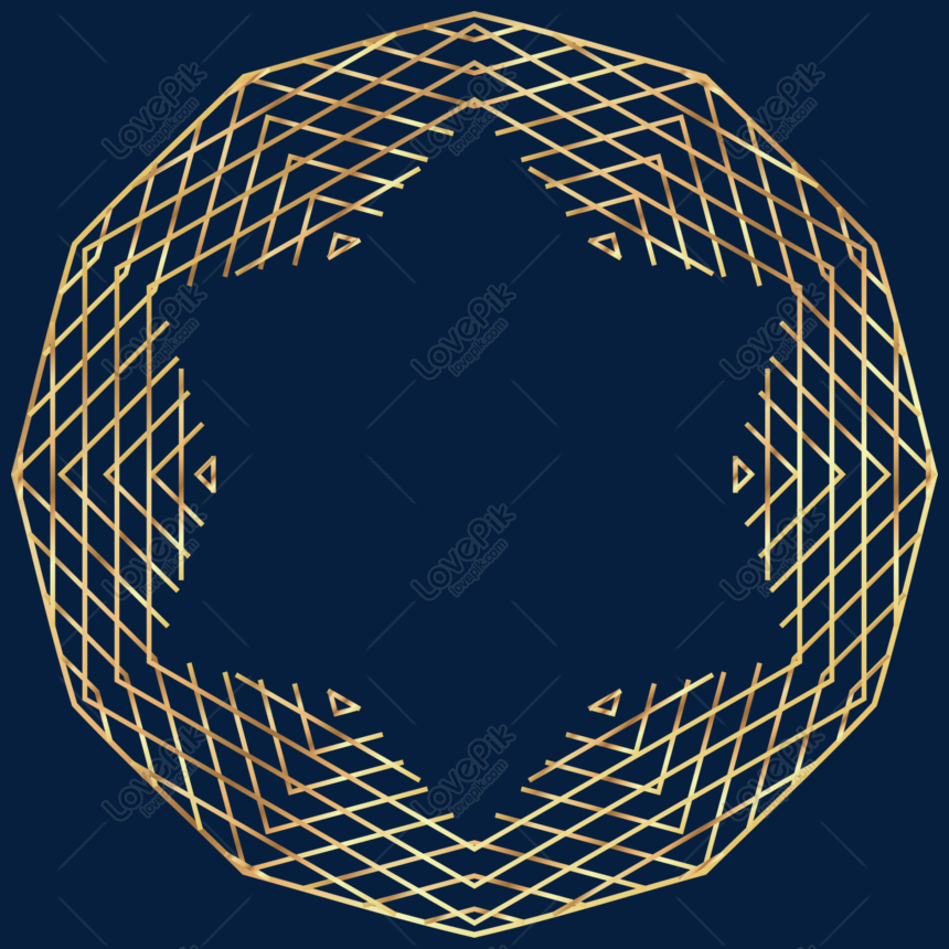 860x860 Six Pointed Star Vector Cartoon Style Border Png Image Picture