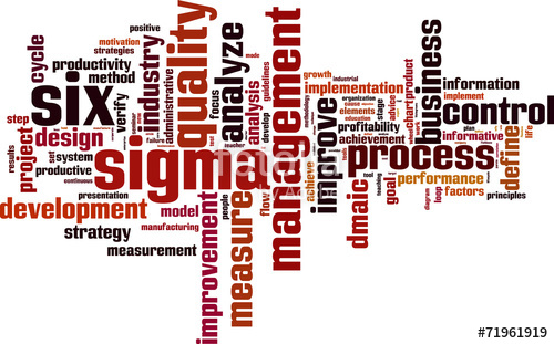 500x311 Six Sigma Word Cloud Stock Image And Royalty Free Vector
