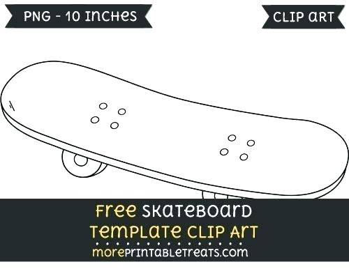 500x396 Skate Board Template Skateboard Vector