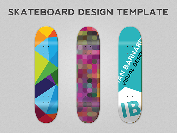 600x450 Free Skateboard Deck Design Template Ian Barnard