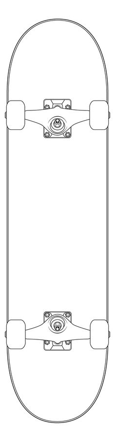 236x905 Just A Vector Skateboard But In The Future I Will Try