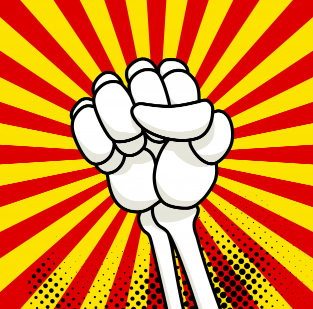 626x619 Skeleton Bone Fist Vector Premium Download