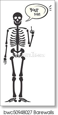 194x382 Skeleton Human Anatomy Vector Halloween Black Skeleton Isolated