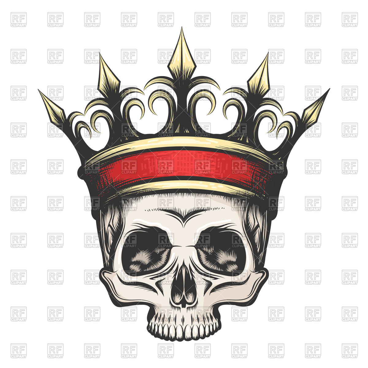 Skeleton Head Vector at Vectorified.com | Collection of Skeleton Head ...