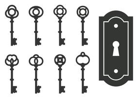 286x200 Key Free Vector Art