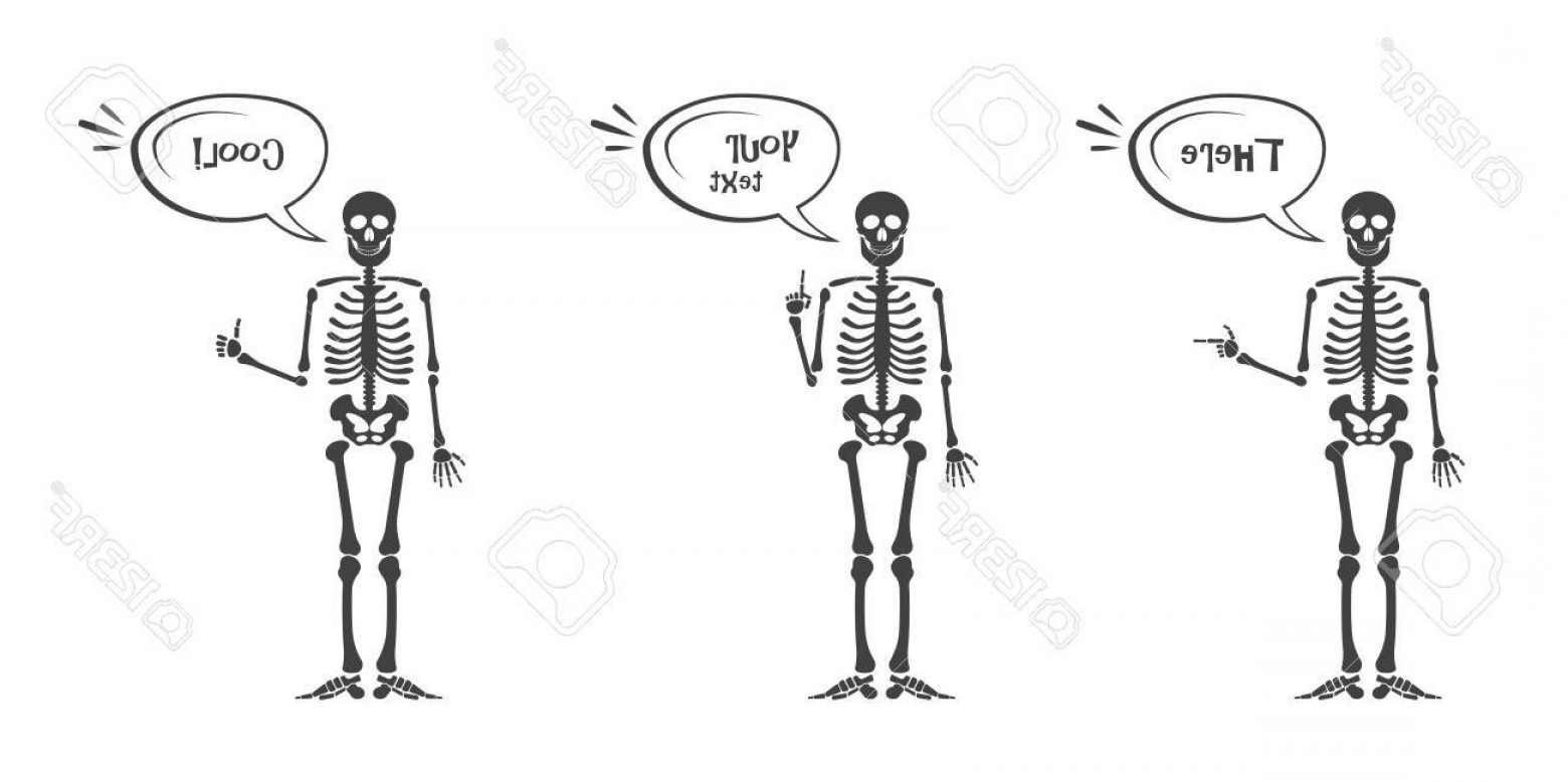 1560x778 Photostock Vector Skeleton Hand Gestures Set Ok Finger Up Finger