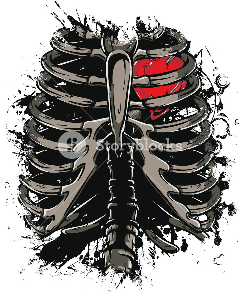 819x1000 Skeleton Vector T Shirt Design Royalty Free Stock Image