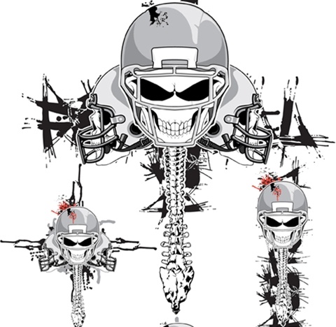 480x468 Vector Skeleton Football Helmets Free Vector Free Download