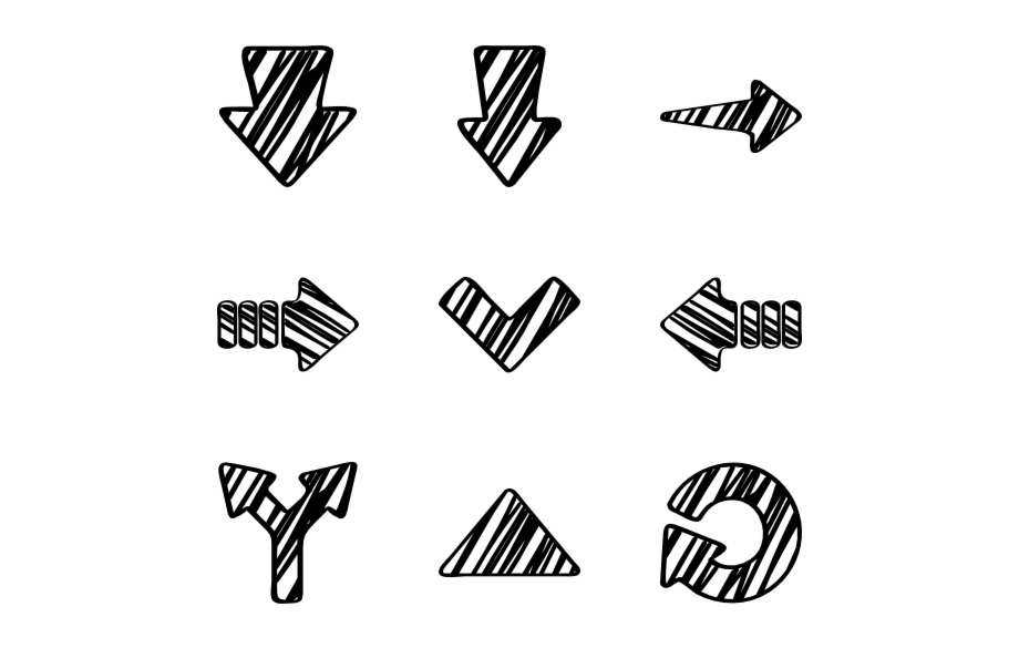 Icons Free Sketched Arrows 920x585 Icons Free Sketched Arrows
