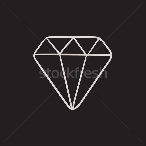 Diamond Sketch Icon Vector Illustration Andrei Krauchuk 600x600 Diamond Sketch Icon Vector Illustration Andrei Krauchuk