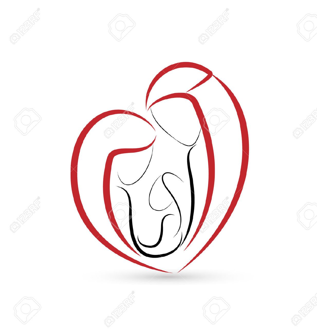 Stock Vector Christmas Nativity Silhouette, Nativity Clipart 1234x1300 Stock Vector Christmas Nativity Silhouette, Nativity Clipart