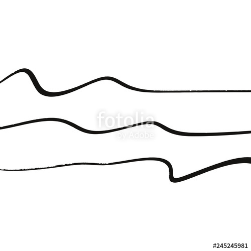 500x500 Hand Drawn Scribble Sketch Lines Object Isolated On White