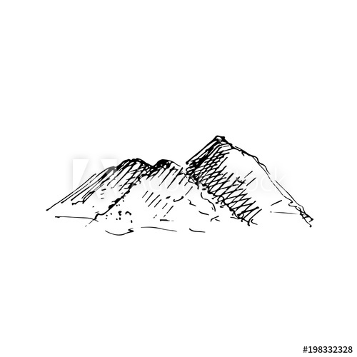 Hand Drawn Pile Of Sand, Ore, Stone Or Rubble Sketch, Vector 500x500 Hand Drawn Pile Of Sand, Ore, Stone Or Rubble Sketch, Vector