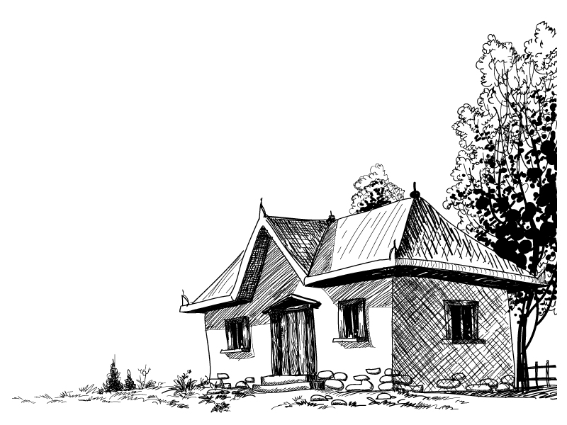 House Sketch 800x600 House Sketch