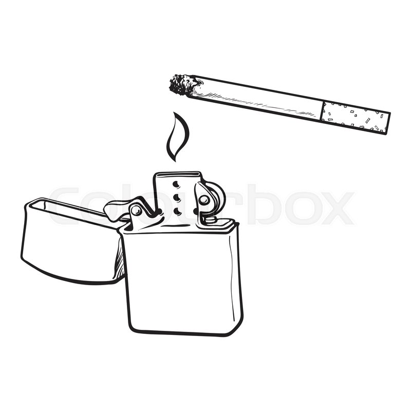 Silver Metal Lighter And Burning Stock Vector Colourbox 800x800 Silver Metal Lighter And Burning Stock Vector Colourbox