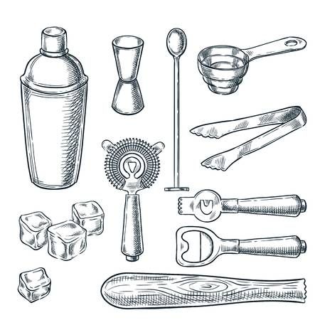 Stock Vector Homework In Cocktail Illustration, Tools 450x450 Stock Vector Homework In Cocktail Illustration, Tools