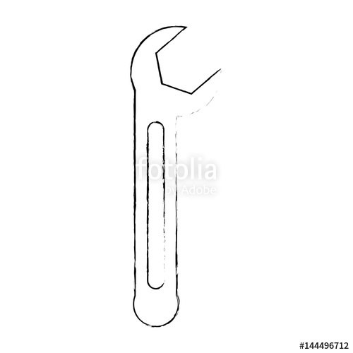 Spanner Tool Work Repair Idea Sketch Vector Illustration 500x500 Spanner Tool Work Repair Idea Sketch Vector Illustration