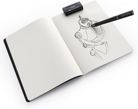 474x374 New Wacom Pen Creates Vector Copies While You Draw On Regular