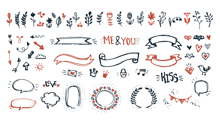 731x400 Page Sketchy On Curated Vector Illustrations, Stock Royalty Free