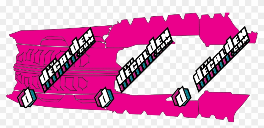 840x408 Vector Template Snowmobile Sled