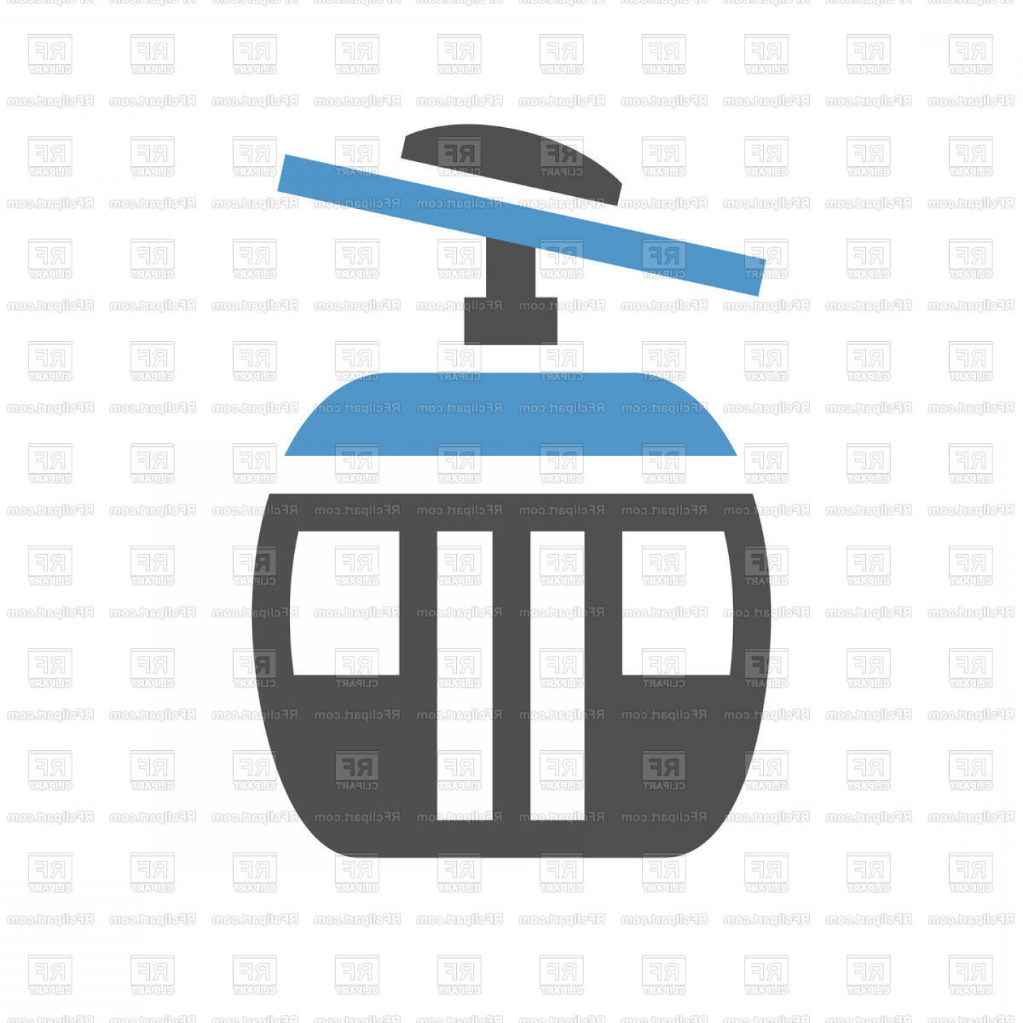 1440x1440 Ski Lift Ski Resort Elevator Icon Vector Clipart Hoodamathrun
