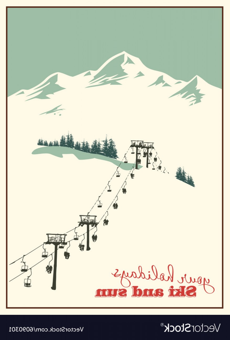878x1296 Ski Lift Vector Cqrecords