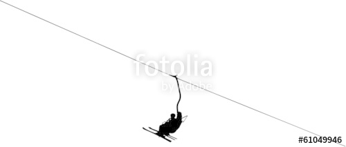 500x213 Ski Lift Stock Image And Royalty Free Vector