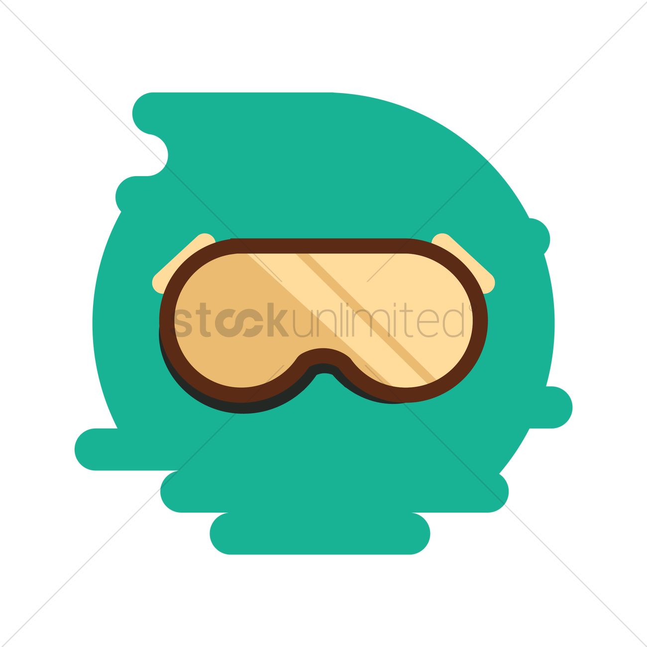 1300x1300 Ski Mask Vector Image