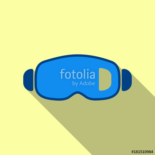 500x500 Ski Mask Isolated On White Snowboard Glasses Sport Equipment