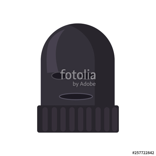 500x500 Black Warm Ski Mask Balaclava, Alpinist Outfit, Winter Clothing