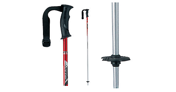 573x300 Kerma Vector Downhill Ski Poles
