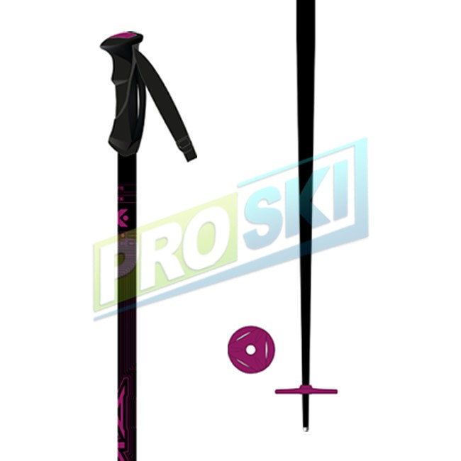650x650 Kerma Vector Eco Ski Poles