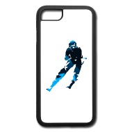 190x190 Silhouettes Man Skiing Sport Vector Cartoon Image Iphone