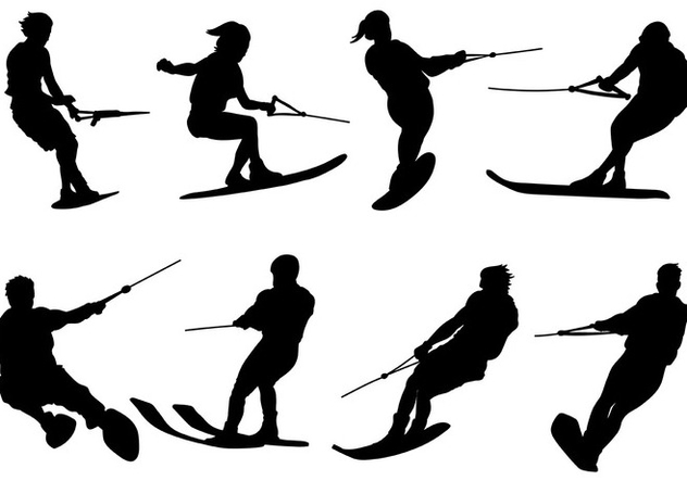 632x443 Free Water Skiing Icons Vector Free Vector Download Cannypic