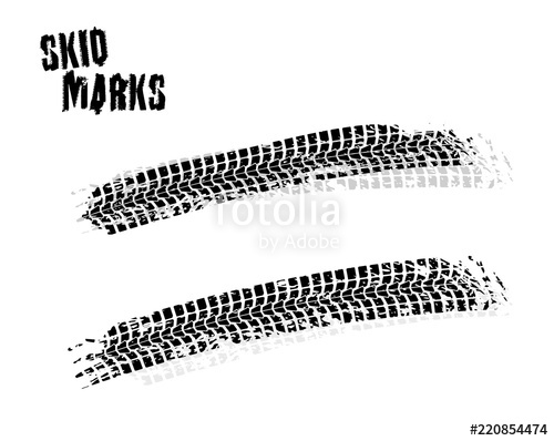 500x398 Skid Marks Stock Image And Royalty Free Vector