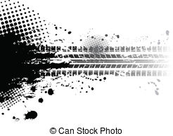 246x194 Tire Tread Marks Clipart