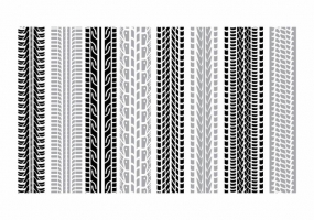 285x200 Tyre Tread Free Vector Graphic Art Free Download