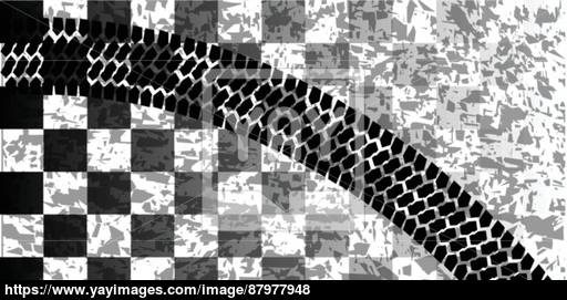 512x271 Flag Skid Mark Vector