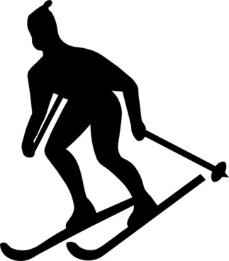 323x368 Vector Skiers Free Vector Download