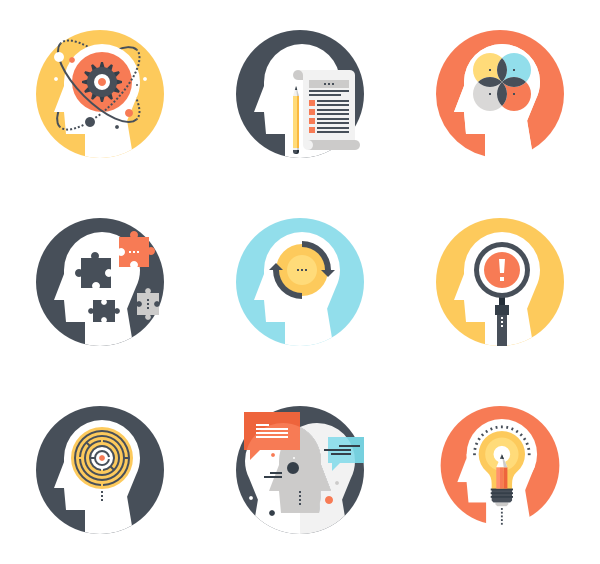 600x564 Personal Skills Icons