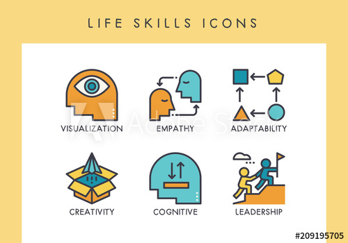 500x350 Life Skills Icons