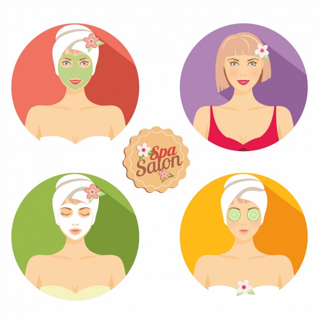 626x626 Women Beauty Skin Care Vector Free Download