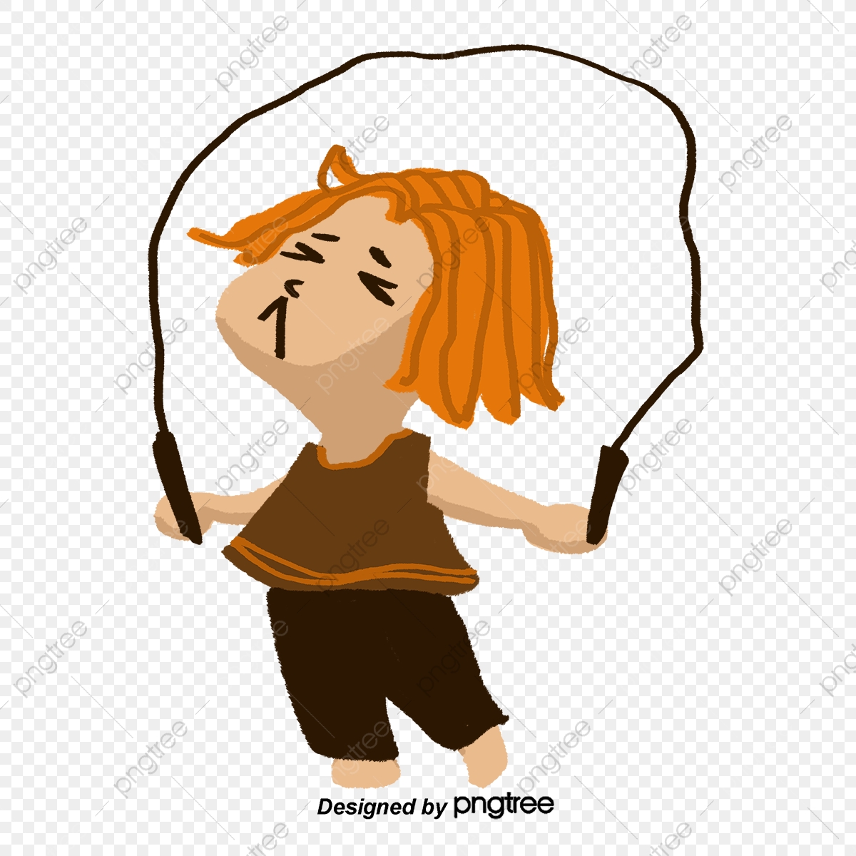 1200x1200 A Girl Skipping Rope, Girl Vector, Rope Vector, Vector Png Png