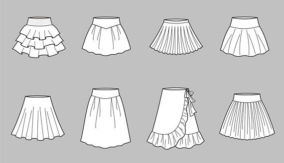 Skirt Vector at Vectorified.com | Collection of Skirt Vector free for ...