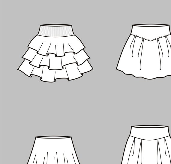 Skirt Vector at Vectorified.com | Collection of Skirt Vector free for ...