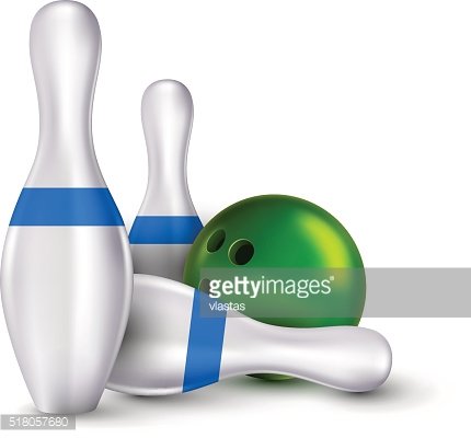 Ball And Pins Of Vector Realistic Skittles With Ball Premium 430x400 Ball And Pins Of Vector Realistic Skittles With Ball Premium