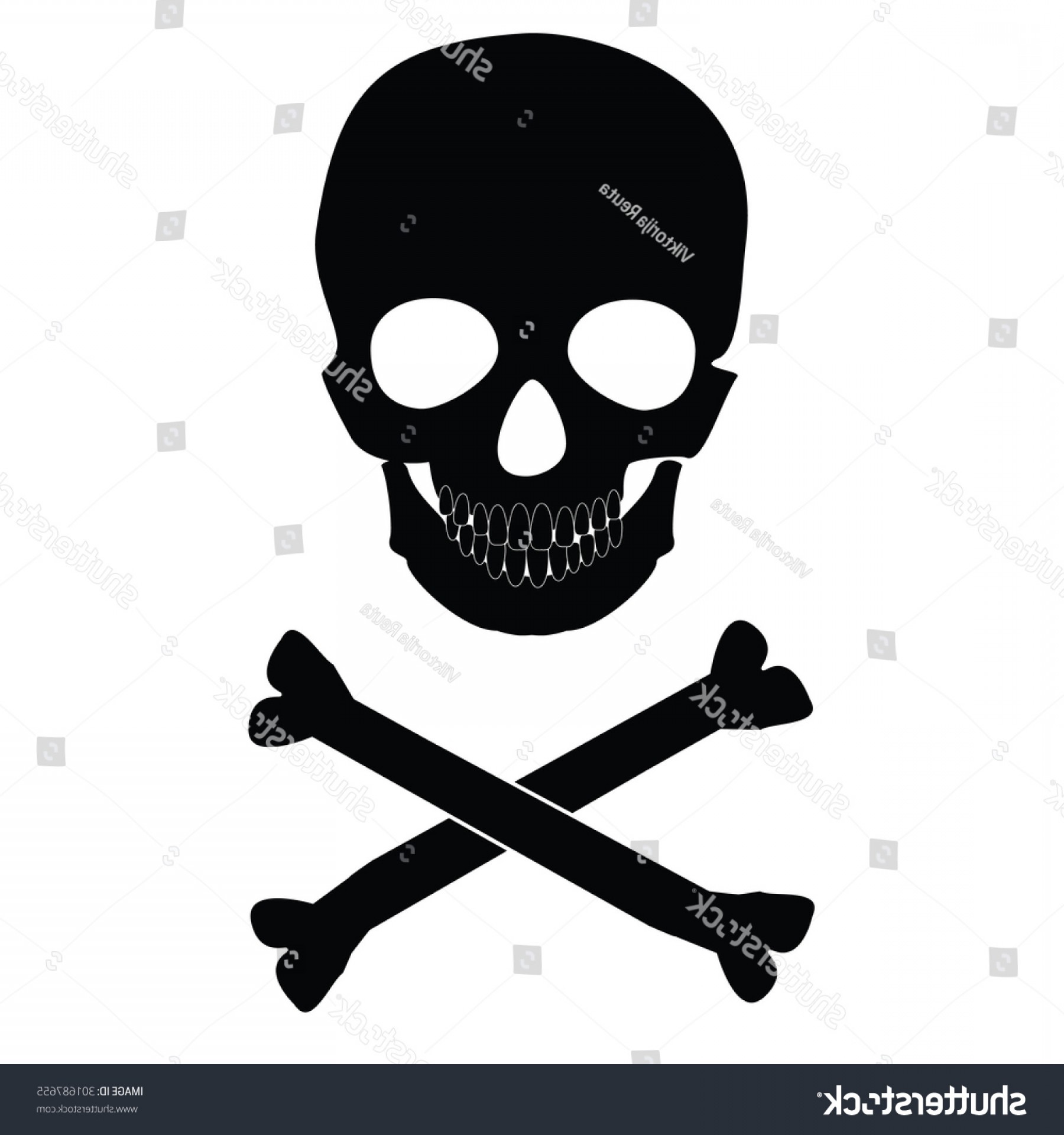 Vector Illustration Black Silhouette Skull Crossbones Soidergi 1800x1920 Vector Illustration Black Silhouette Skull Crossbones Soidergi