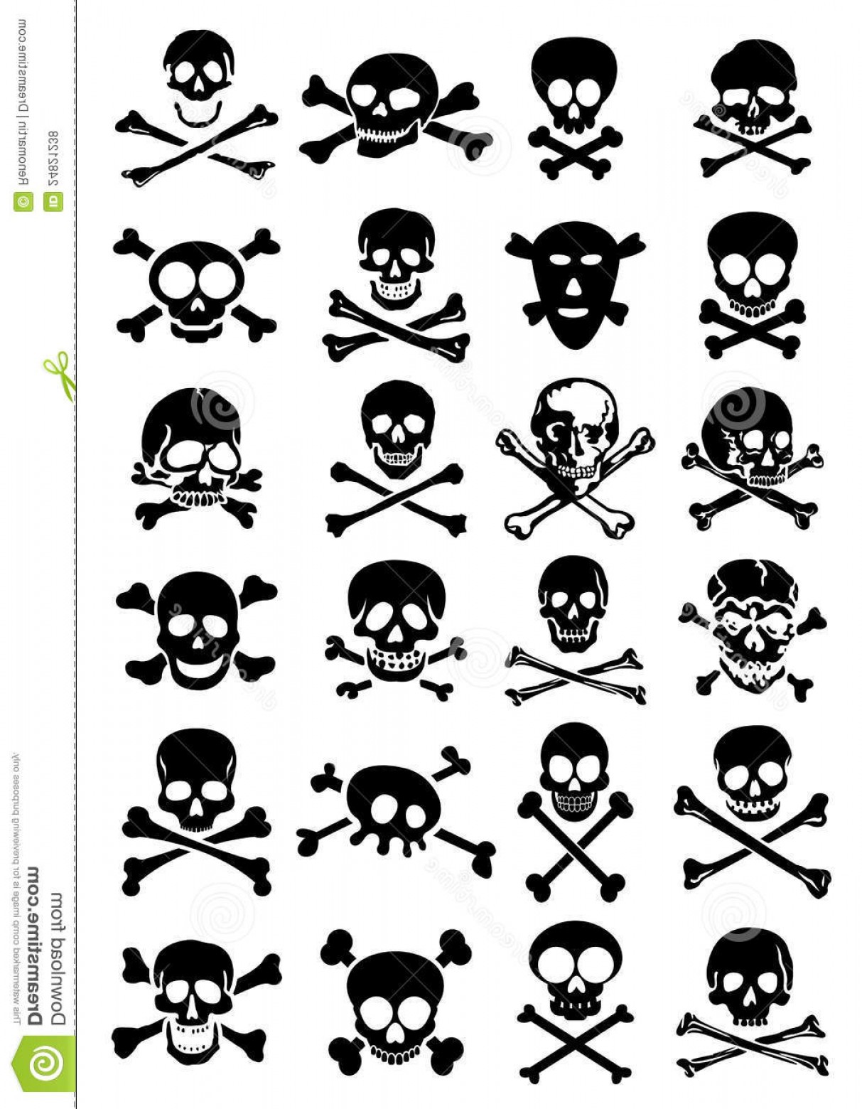 Royalty Free Stock Photos Skulls Crossbones Vector Collection 1213x1560 Royalty Free Stock Photos Skulls Crossbones Vector Collection