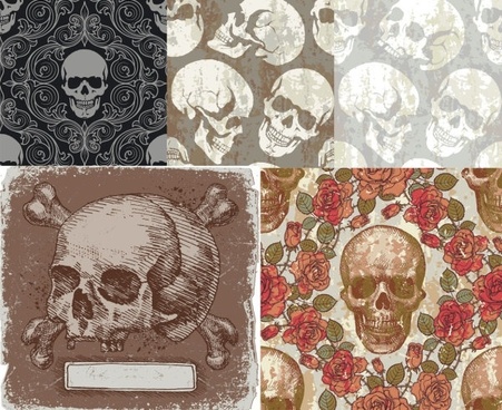 Skull Free Vector Download 451x368 Skull Free Vector Download