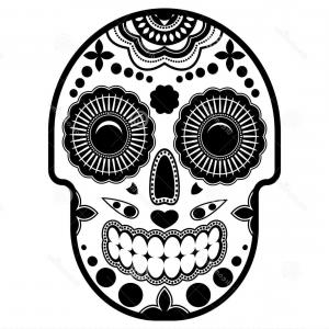 Stock Illustration Day Dead Sugar Skull Ornament Bright Ornament 300x300 Stock Illustration Day Dead Sugar Skull Ornament Bright Ornament